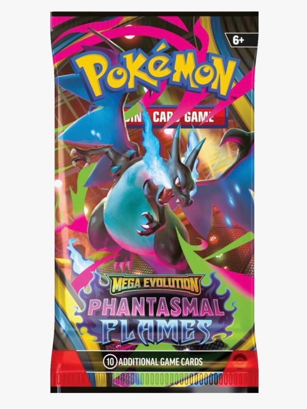 Pokemon Mega Evolution Phantasmal Flames Booster Pack – (1-Pack)